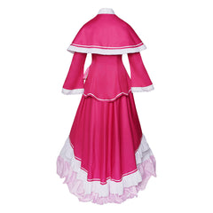 Beatrice Pink Lolita Dress Set Outfits Cosplay Costume Halloween Suit