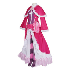 Beatrice Pink Lolita Dress Set Outfits Cosplay Costume Halloween Suit