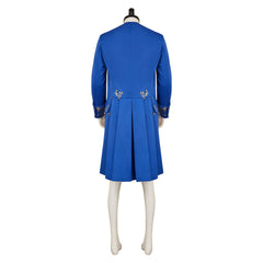 Beauty And The Beast Prince Adam Blue Jacket Only Medieval Outfits Cosplay Costume