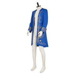 Beauty And The Beast Prince Adam Blue Jacket Only Medieval Outfits Cosplay Costume