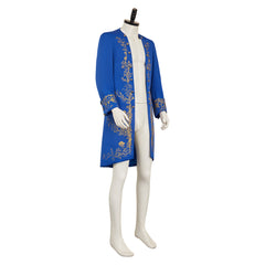 Beauty And The Beast Prince Adam Blue Jacket Only Medieval Outfits Cosplay Costume