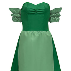 Beauty And The Beast The Bimbettes Paulette Green Dress Outfits Cosplay Costume