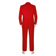 Beetlejuice Beetlejuice Red Suit Set Outfits Halloween Carnival Cosplay Costume