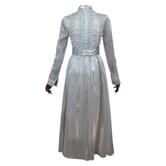 Beetlejuice Season 2 (2024) Astrid Deetz White Dress Cosplay Costume Outfits Halloween Carnival Suit