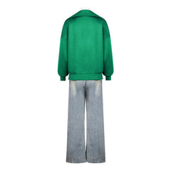 Bibi Blocksberg: Das grosse Hexentreffen Green Set Outfits Cosplay Costume