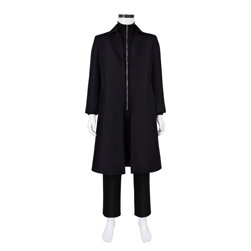 Blade Eric Brooks Black Coat Set Outfits Cosplay Costume Halloween Suit