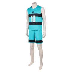 Blue Lock (2026) Wanima Junichi Team W No.10 Blue Jersey Uniform Outfits Cosplay Costume