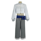 Blue Lock Nagi Seishiro White Kung Fu Set Outfits Cosplay Costume