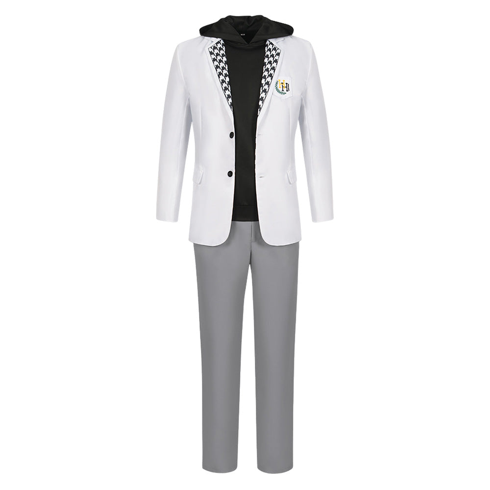 Blue Lock Nagi Seishiro White School Uniform Set Outfits Cosplay Costume