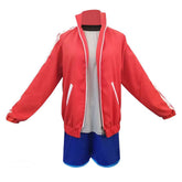 BNA Brand New Animal Michiru Kagemori Red Jacket Sportswear Set Outfits Cosplay Costume