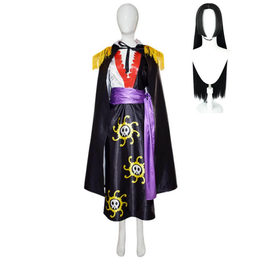 Anime One Piece Boa Hancock Cosplay Costume Outfits Halloween Carnival –  Coshduk