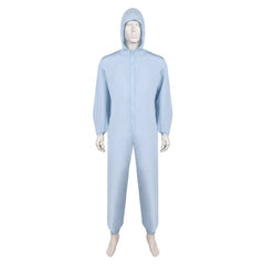 Breaking Bad Walter White Blue Jumpsuit Outfits Cosplay Costume 