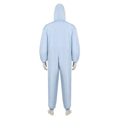 Breaking Bad Walter White Blue Jumpsuit Outfits Cosplay Costume 