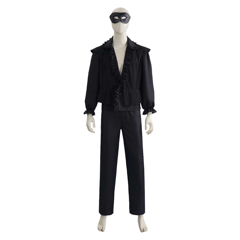 Bridgerton Season 4 (2026) Benedict Bridgerton Black Dance Set Outfits Cosplay Costume