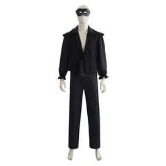 Bridgerton Season 4 (2026) Benedict Bridgerton Black Dance Set Outfits Cosplay Costume