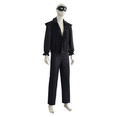 Bridgerton Season 4 (2026) Benedict Bridgerton Black Dance Set Outfits Cosplay Costume
