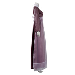 Bridgerton Season 4 (2026) Sophie Beckett Purple Maid Dress Outfits Cosplay Costume