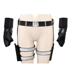 Thunderbolts (2025) Black Widow Yelena Belova Gloves Belt Cosplay Accessories Props