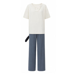 Chainsmoker Cat (2026) Yaniko Shirt Pants Cat Ears Tail Set Outfits Cosplay Costume