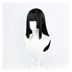 Chainsmoker Cat (2026) Yomuko Jikakineko Writer Cat Black Cosplay Wig Accessories Props