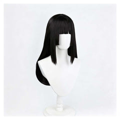 Chainsmoker Cat (2026) Yomuko Jikakineko Writer Cat Black Cosplay Wig Accessories Props
