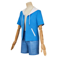 City The Animation (2025) Nagumo Midori Blue Jacket Trousers Set Outfits Cosplay Costume
