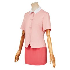 City The Animation (2025) Niikura Pink Shirt Skirt Set Outfits Cosplay Costume