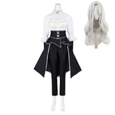 Clair Obscur: Expedition 33 (2025) Maelle Alicia White Black Set Outfits Cosplay Costume