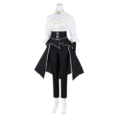 Clair Obscur: Expedition 33 (2025) Maelle Alicia White Black Set Outfits Cosplay Costume