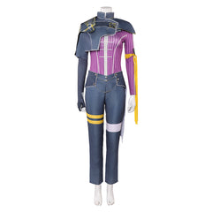 Clair Obscur: Expedition 33 (2025) Maelle Purple Uniform Set Outfits Cosplay Costume