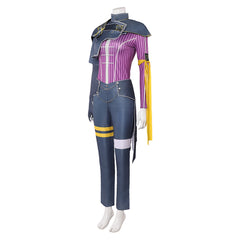 Clair Obscur: Expedition 33 (2025) Maelle Purple Uniform Set Outfits Cosplay Costume