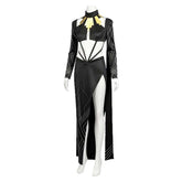 Clair Obscur: Expedition 33 Lune Sciel Maelle Chic Black Dress Outfits Cosplay Costume
