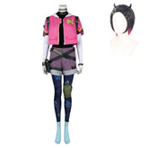 Valorant Clove Pink Full Set Outfits Cosplay Costume Halloween Carnival Suit