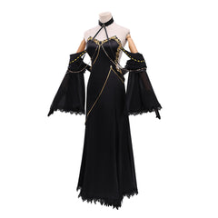 Code Geass C.C. Black Dress Gown Cosplay Costume Halloween Suit