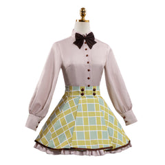 Code Geass C.C. Green Plaid Detective Set Outfits Cosplay Costume