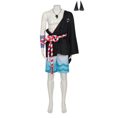 Cosmic Princess Kaguya (2026) Akira Mikado Black Blue Set Outfits Cosplay Costume