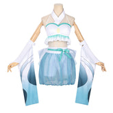 Cosmic Princess Kaguya (2026) Iroha Sakayori Ray Blue White Outfits Cosplay Costume
