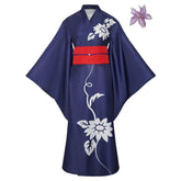 Cosmic Princess Kaguya (2026) Kaguya Blue Kimono Fireworks Outfits Cosplay Costume
