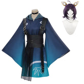 Cosmic Princess Kaguya (2026) Sakayori Iroha Blue Hoodie Kimono Set Outfits Cosplay Costume