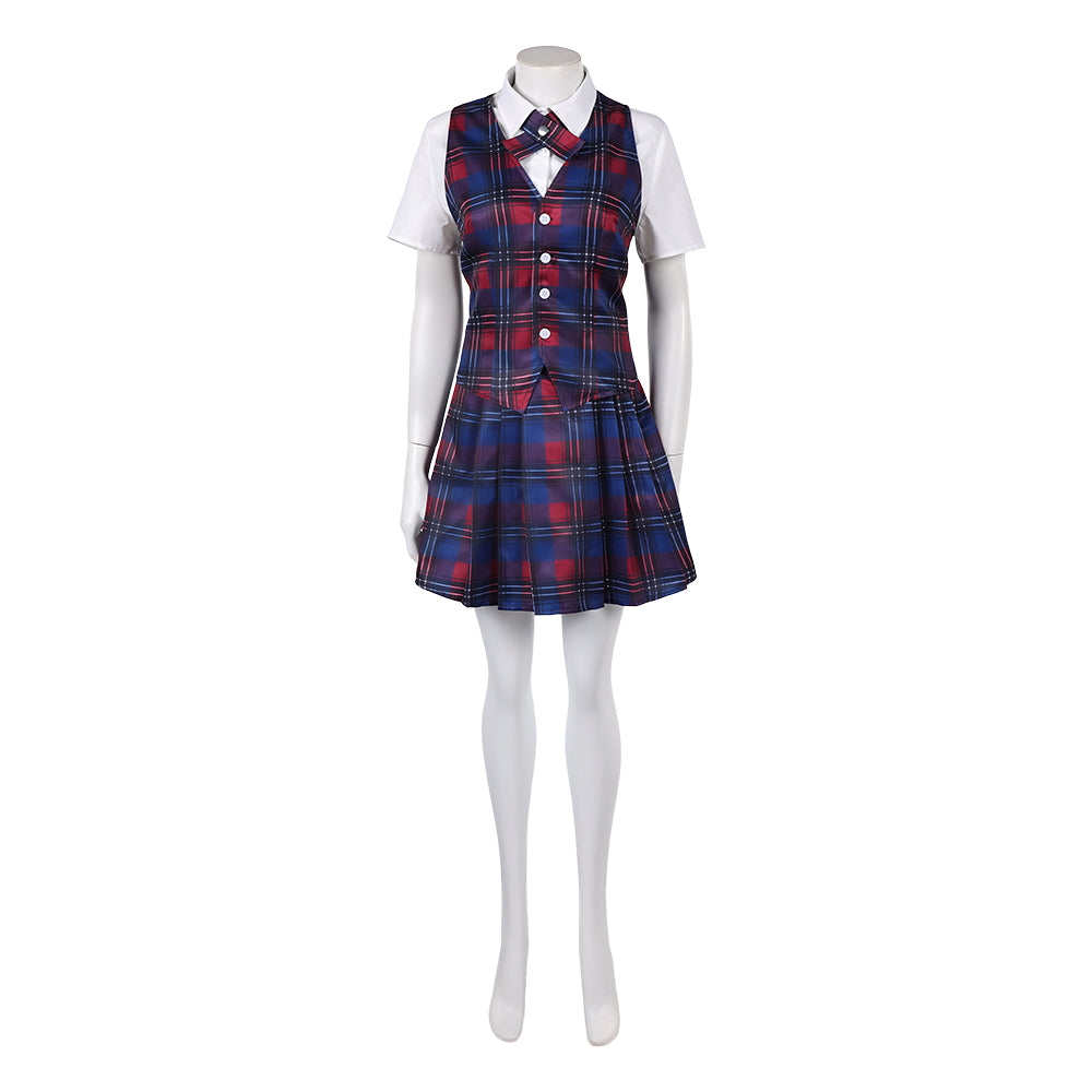 Coven Academy (2026) Briar Red Plaid School Uniform Set Outfits Cosplay Costume