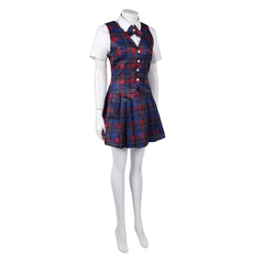 Coven Academy (2026) Briar Red Plaid School Uniform Set Outfits Cosplay Costume