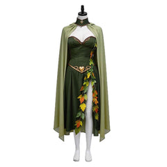 Critical Role Titania Fairy Queen Green Dress Cloak Set Outfits Cosplay Costume