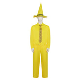 Curious George The Man With The Yellow Hat Suit Set Outfits Cosplay Costume