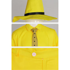 Curious George The Man With The Yellow Hat Suit Set Outfits Cosplay Costume