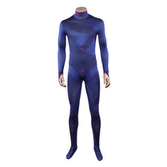 Cyberpunk: Edgerunners 2 (2026) D Blue Jumpsuit Jacket Outfits Cosplay Costume