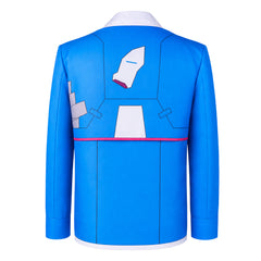 Cyberpunk: Edgerunners 2 (2026) D Blue White Jacket Outfits Halloween Cosplay Costume
