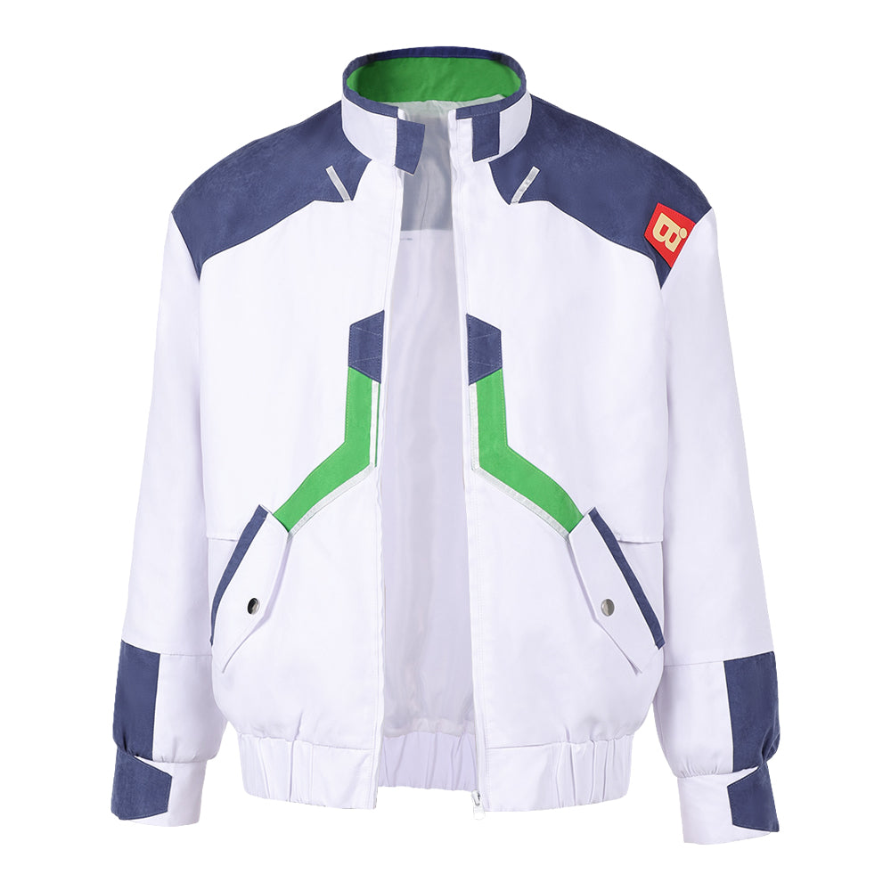 Cyberpunk: Edgerunners 2 (2026) Roman Carax White Blue Jacket Outfits Cosplay Costume