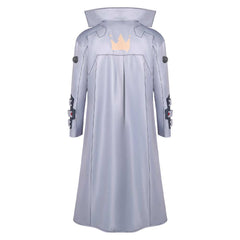 Cyberpunk: Edgerunners 2 (2026) Weak Kingsley Gray Cyan Jacket Coat Outfits Cosplay Costume