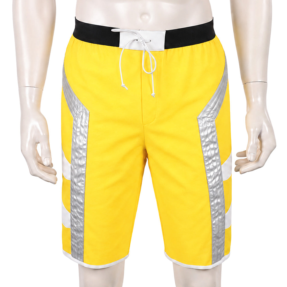 Cyberpunk: Edgerunners David Martinez Yellow Swim Pants Shorts Cosplay Costume