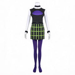 Danny Phantom Sam Manson Purple Green Set Outfits Cosplay Costume